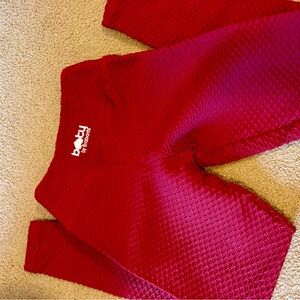 Booty by Brabants Scarlet Textured Leggings